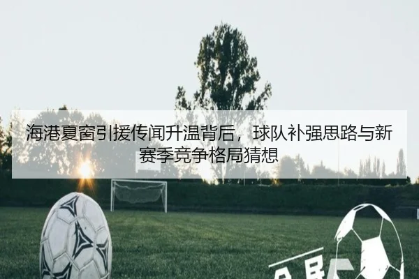 海港夏窗引援传闻升温背后，球队补强思路与新赛季竞争格局猜想 | Kaiyun